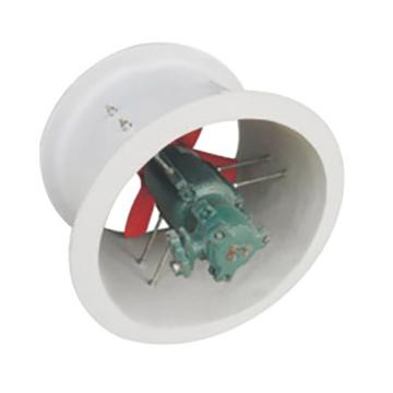 九洲普惠 玻璃钢轴流式通风机（防爆电机）1450rpm。含木架包装 BFT35-11-2.8A380V0.09KW