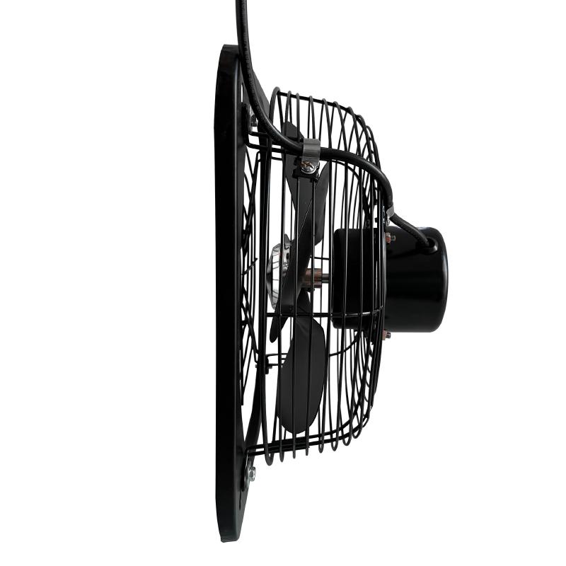 顶卓电气 方形工业排气风扇300W/1450r/min/90m³/min/面板尺寸48*48cm/不带插头 FAS50-4 380V 带前后防护网