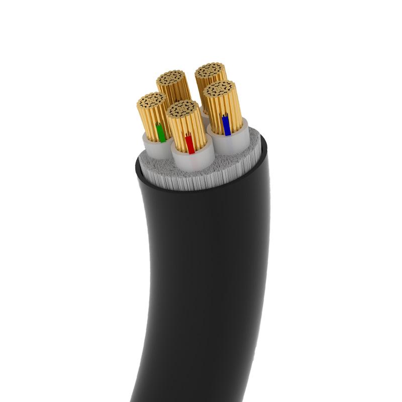 世腾 铜芯交联聚乙烯绝缘聚氯乙烯护套阻燃电缆 ZC-YJV-0.6/1kV-5*10