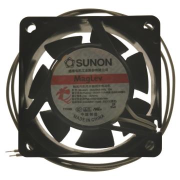 建准 散热风扇（60×60×25mm）4.4W，220V MA2062-HVL GN
