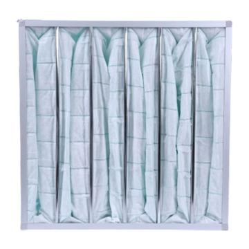 JAF 铝框中效袋式过滤器，滤料材质：合成纤维 295*595*20*600-3P，F6，JAF046680