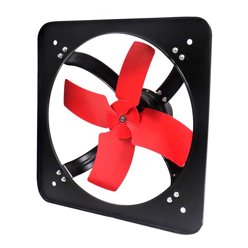 顶卓电气 方形工业排气风扇220V/130W/1450r/min/38m³/min/敞开式/面板尺寸41*41cm/不带插头 FA-35