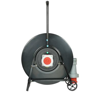 守护者 小车式线盘YZW-3*6+2*4/50M IP67级400V63A5芯工业插座1只、插头1只 漏电保护器，含漏保 6SLG500635M5