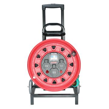 野狼 移动电缆盘野狼 移动电缆盘YL403K线盘3*4+1*2.5线长50米400V25A插座 单位:只 YL403K