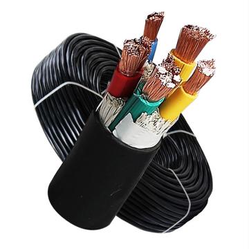 SLYH 铜芯聚氯乙烯绝缘和护套通用阻燃软电缆 ZR-RVVZ 0.6/1KV 3×35+2×16mm²