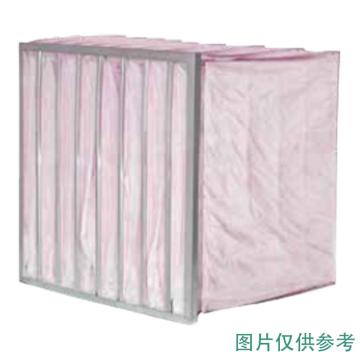 美埃 铝框中效袋式过滤器板厚21mm袋数4个 287*592*381mm过滤效率F5(M5)