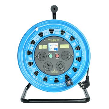 守护者 三角架330国标220V~250V电缆盘含漏保 T33010E5 3*4mm²，50米