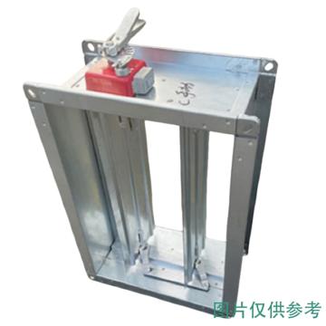 鑫亨达 防火阀70度消防排烟防烟风管 电动调节阀500*500（方形）