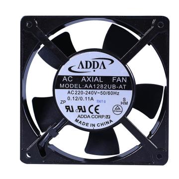 ADDA 散热风扇AC220V，120×120×38mm AA1282UB-AT
