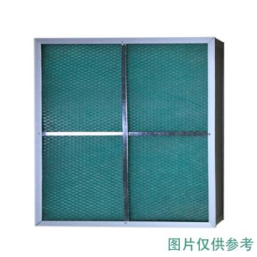 Raxwell 板式耐高温初效过滤器，592*592*46mm，过滤效率G3，铝合金外框 RRNG0022