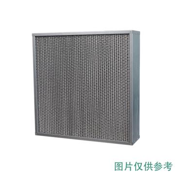 Raxwell 中效耐高温过滤器，610*610*78mm，过滤效率F8，镀锌外框 RRNG0030