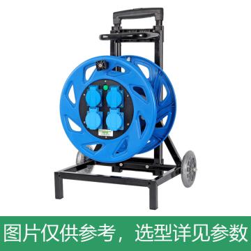 守护者 小车350国标220V~250V防尘电缆盘2芯线无地线 SCF35016A5 2*1.5mm²，50米