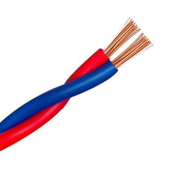 华美电缆 阻燃C类多股双绞线 ZC-RVS-2*1.5 红蓝