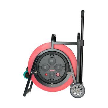 野狼 380V~400V25A绕线盘拉车式电缆盘电源盘卷线盘带地线，带漏保 YLE36021750