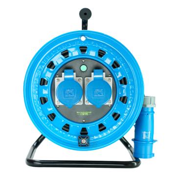 守护者 三角架330工业220V~250V电缆盘含漏保 4TG330163D5 3*2.5mm²，50米