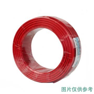 盛隆 铜芯聚氯乙烯绝缘软线实物100米/卷（100米的整数倍下单） BVR-2.5 红色