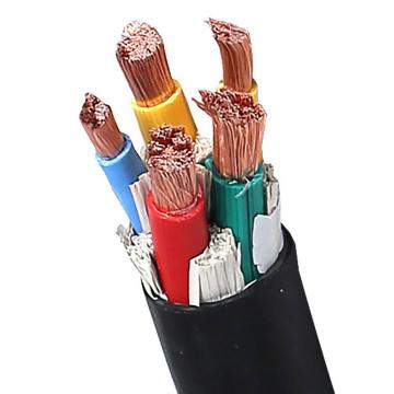 沈缆银环 阻燃铜芯软电缆 ZR-YJVR 0.6/1KV 3×4+2×2.5mm²