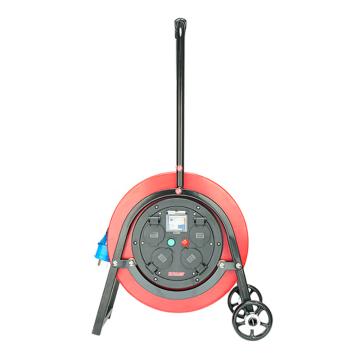 野狼 移动电缆盘野狼 YL35020950移动电缆盘3x1.5mm²/50米250V拖线盘10A/16A防尘插座(红色/只) YL35020950