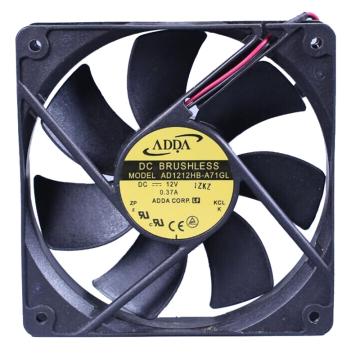 ADDA 散热风扇DC12V，120×120×25mm AD1212HB-A71GL