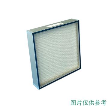 Raxwell 顶液槽高效过滤器，610*610*81mm，过滤效率H14，铝合金外框 RRNG0037