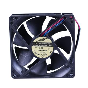 ADDA 散热风扇DC12V，92×92×25mm AD0912HB-A76GL