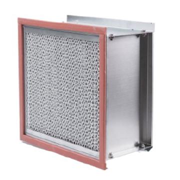 JAF 耐高温高效过滤器，耐温可达250℃，镀锌框 JAF-075，610*610*292mm，过滤效率H13