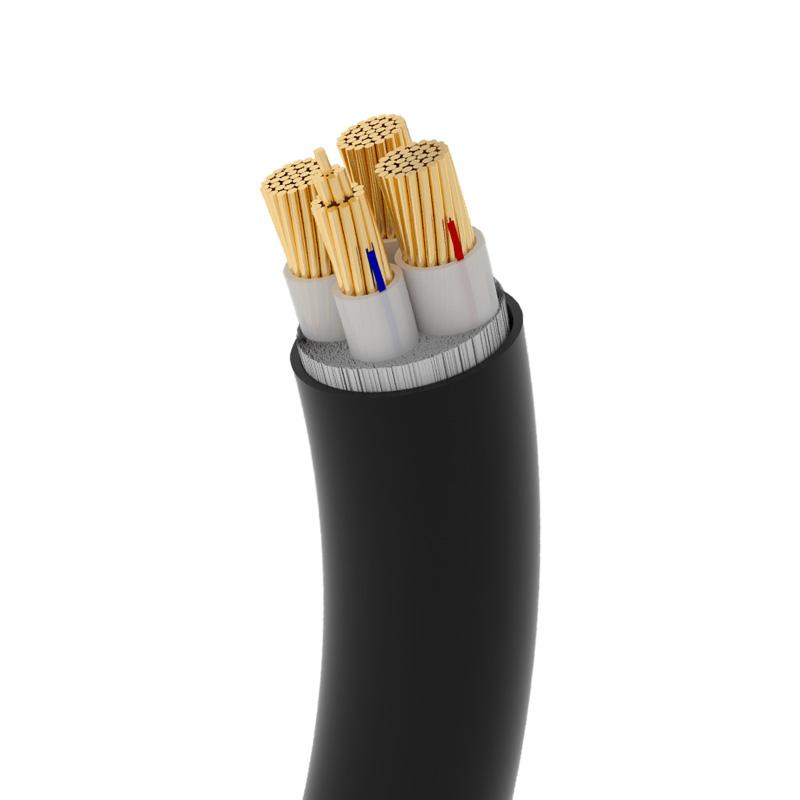 世腾 铜芯交联聚乙烯绝缘聚氯乙烯护套阻燃电缆 ZC-YJV-0.6/1kV-3*10+1*6