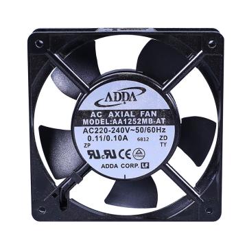 ADDA 散热风扇AC220V，120×120×25mm AA1252MB-AT