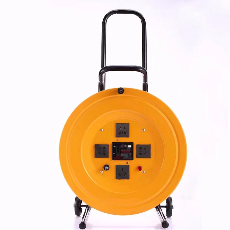 梅兰日兰 220V移动电缆盘线盘3×2.5mm²/30m/三芯/220V//大盘/带轮子 ML-DP-220-1