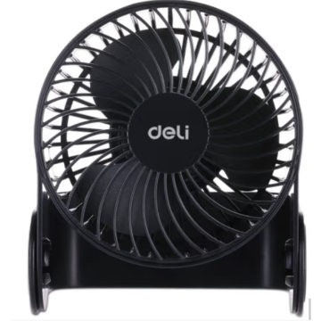 deli/得力 USB迷你风扇 3686(黑)