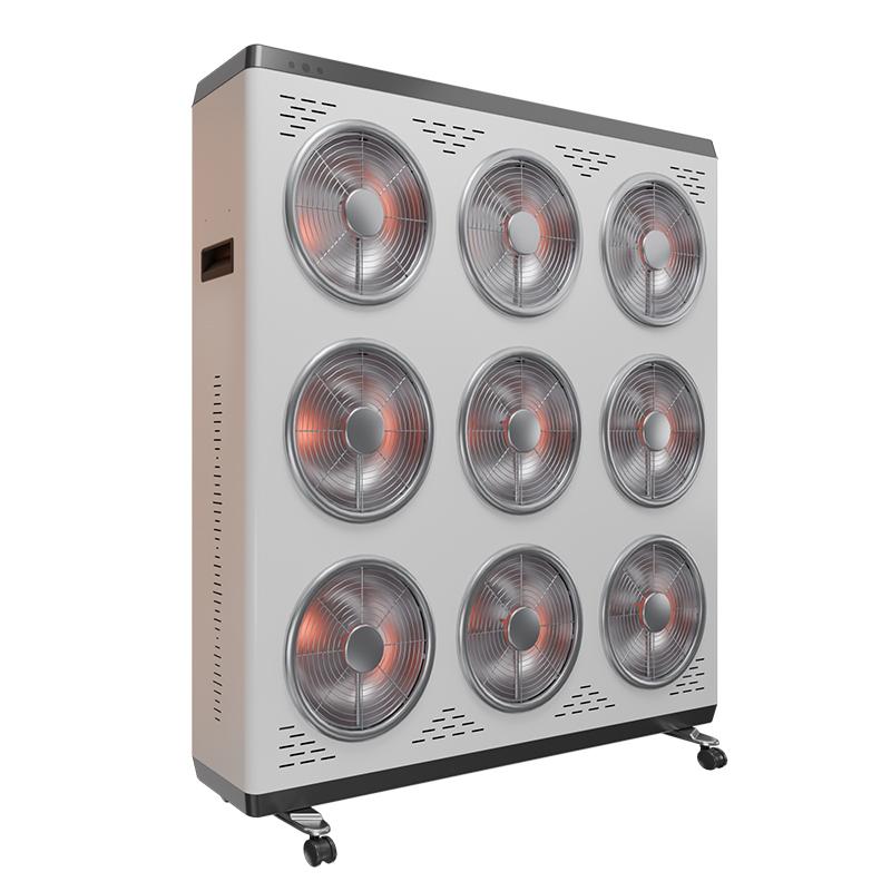 华尚雅 太阳神，碳晶加热，额定功率6.75千瓦，220v50hz，供暖30-80㎡，白色智能款 HT30-9-YY