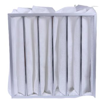 JAF 镀锌框中效袋式过滤器，滤料材质：合成纤维 592*592*20*500-6P，F5，JAF040722