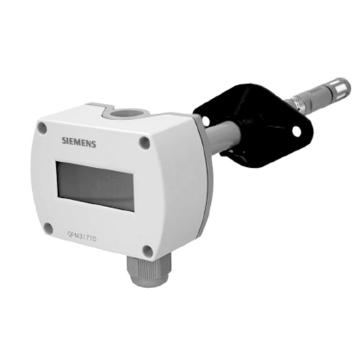 SIEMENS/西门子 带显示风管式温湿度传感器 QFM3171D