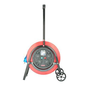 野狼 移动电缆盘野狼 YL35021130移动电缆盘3x4mm²/30米250V电源盘10A/16A防尘插座(红色/只) YL35021130