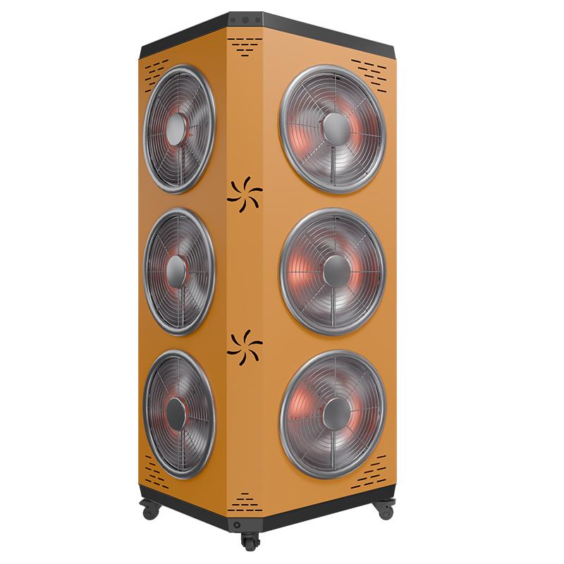 华尚雅 太阳神，碳晶加热，额定功率4.5千瓦，220v50hz，供暖30-55㎡，橙色机械款 VT20-6-C
