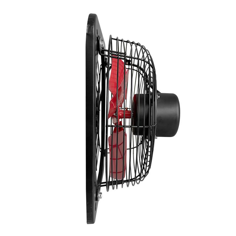 顶卓电气 方形工业排气风扇150W/1450r/min/60m³/min/面板尺寸48*48cm/不带插头 FA-40 380V 带前后防护网
