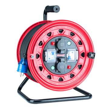 野狼 220V~250V10A绕线盘电缆盘电源盘卷线盘带地线，带漏保 YLB33041030