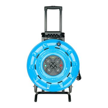 守护者 小车460国标220V~250V双插双漏电电缆盘含漏保 2TC46010D10 3*2.5mm²，100米