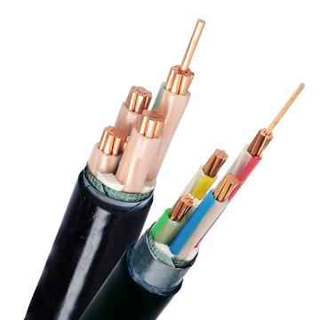 沈缆银环 铜芯铠装电缆 ZR-YJV22-0.6/1KV-4×50mm²