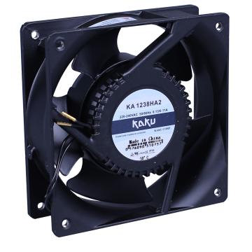卡固 交流轴流风扇，滚珠型，220-240VAC，50/60HZ，0.13/0.11A KA1238HA2（导线式）