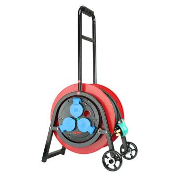 野狼 移动电缆盘野狼YL603G移动电缆盘3*2.5+1*1.5mm²/50米400V线盘25A插座 YL603G