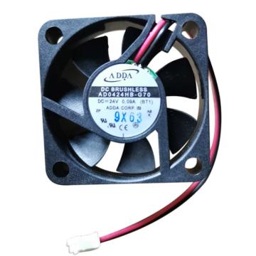 ADDA 散热风扇 AD0424HB-G70，DC24V，0.09A