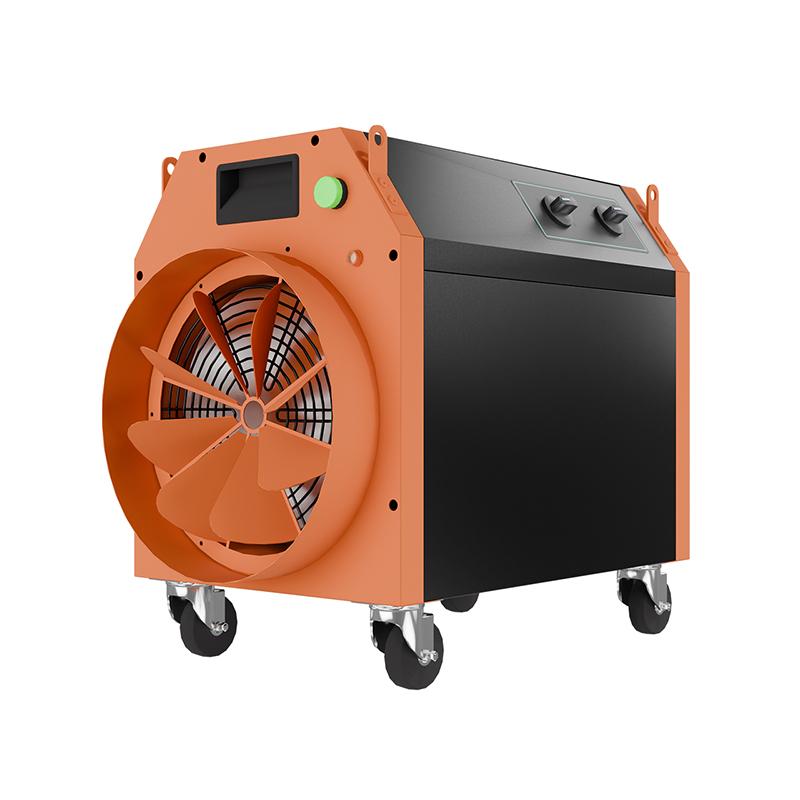 华尚雅 工业电热风机，制热功率40KW，机械款，风量2900m³/h，30米风带，适用于300平方米，可悬挂可移动 DR-40