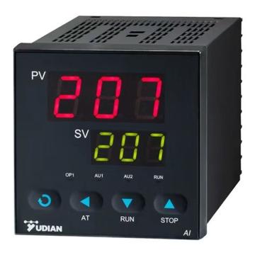 YUDIAN/宇电 温控器AI-208DGL3，72*72尺寸面板，灰色 AI-208DGL3