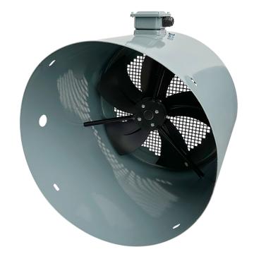 都德电气 变频电机冷却风机，1400r/min风筒喷塑 G-355B，380V，600W