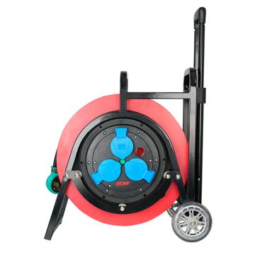 野狼 移动电缆盘野狼YL703F移动电缆盘3*2.5+1*1.5mm²/30米400V绕线盘25A插座 YL703F