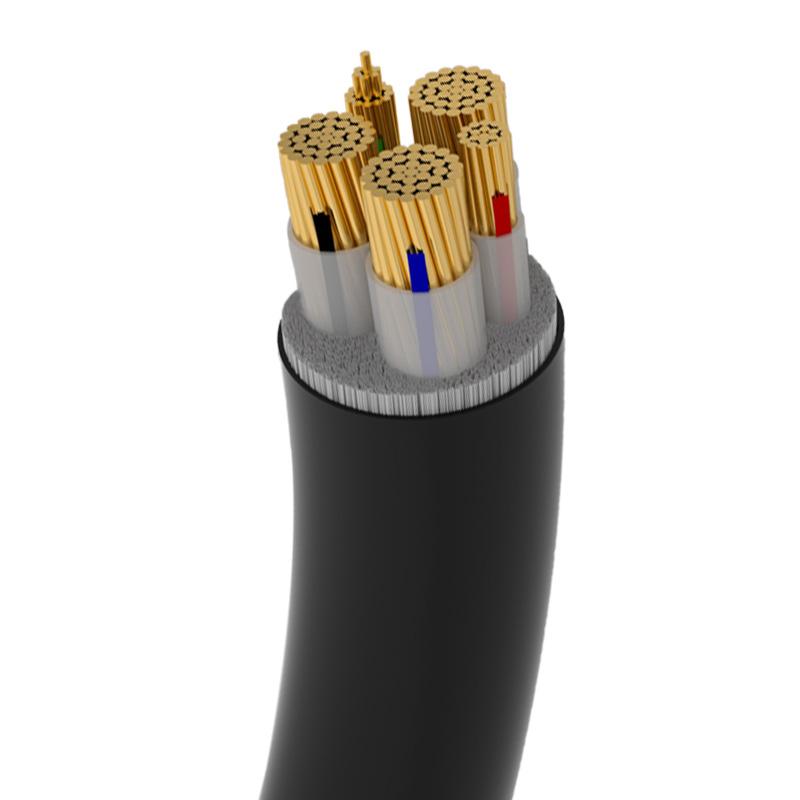 STS 铜芯交联聚乙烯绝缘聚氯乙烯护套电缆 YJV-0.6/1kV-3*6+2*4
