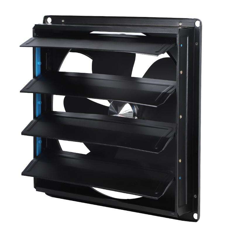 顶卓电气 方形百叶窗排气风扇220V/80W/1450r/min/1080m³/h/常规款/不带插头 FTA-25