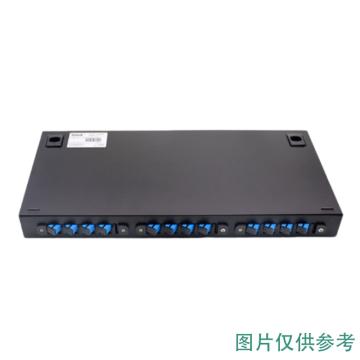 海乐 12口光纤终端盒12芯SC满配 光纤盒 光缆尾纤熔接盒 光纤配线架 P1-12-SC