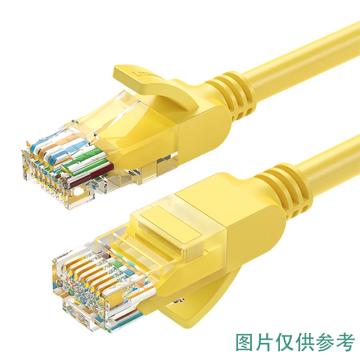 绿联 超五类网线仅支持中通圆通韵达，其他请提前沟通； NW103-30642 黄色 10米